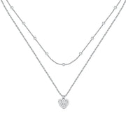 Woman True Love Silver 925 Necklace