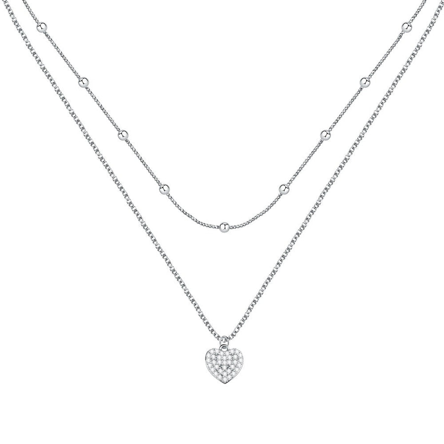 Woman True Love Silver 925 Necklace
