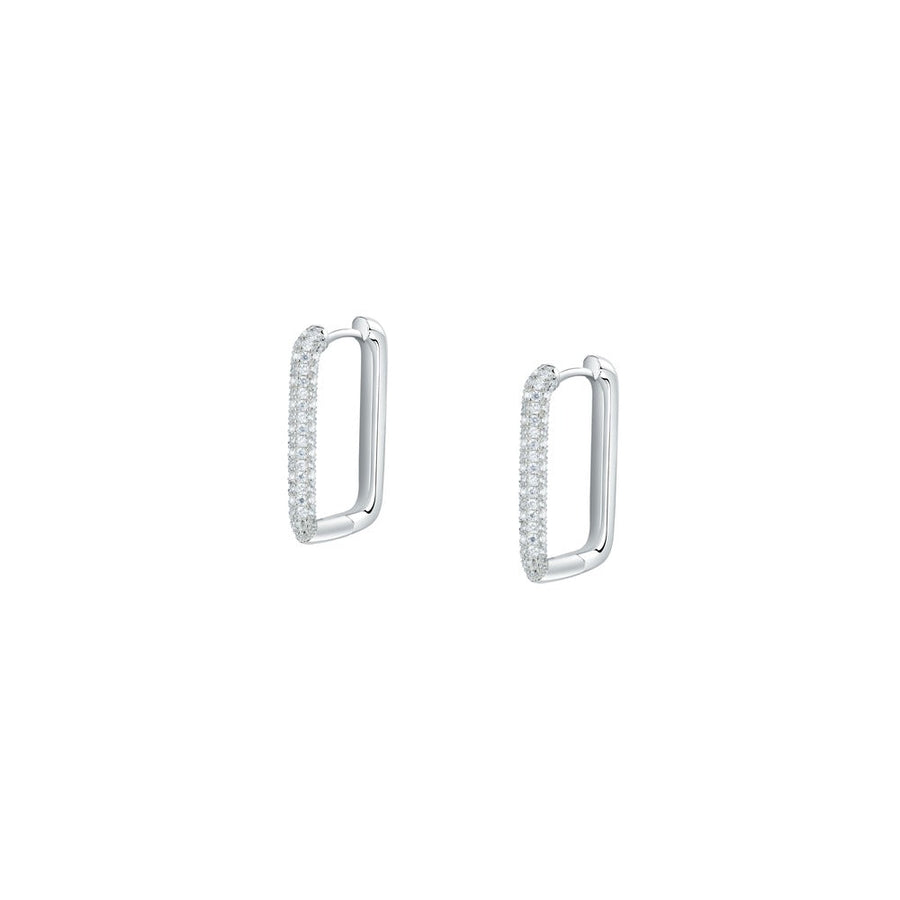 Woman Creole Silver 925 Earrings