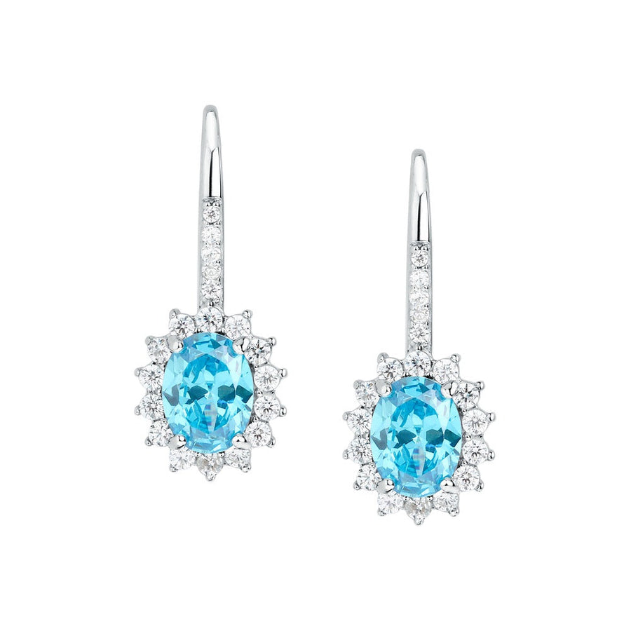 Woman Princess Silver 925 Earrings
