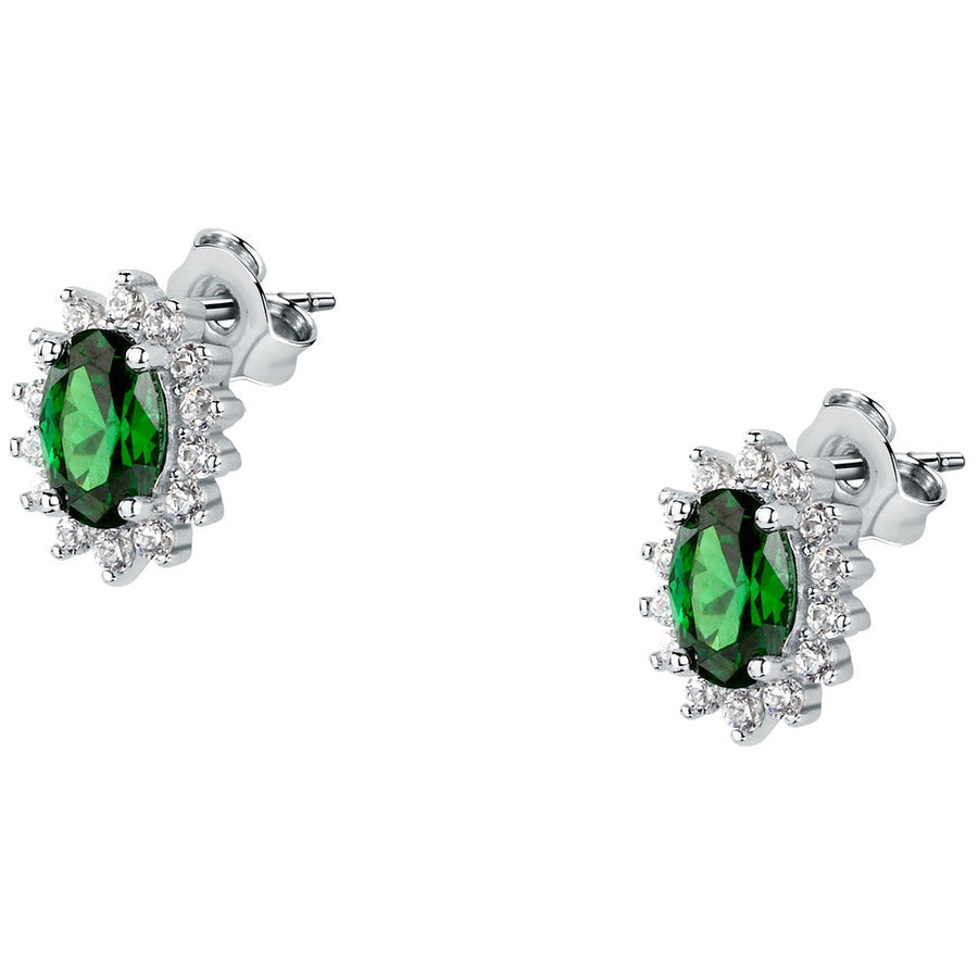 Woman Princess Silver 925 Earrings