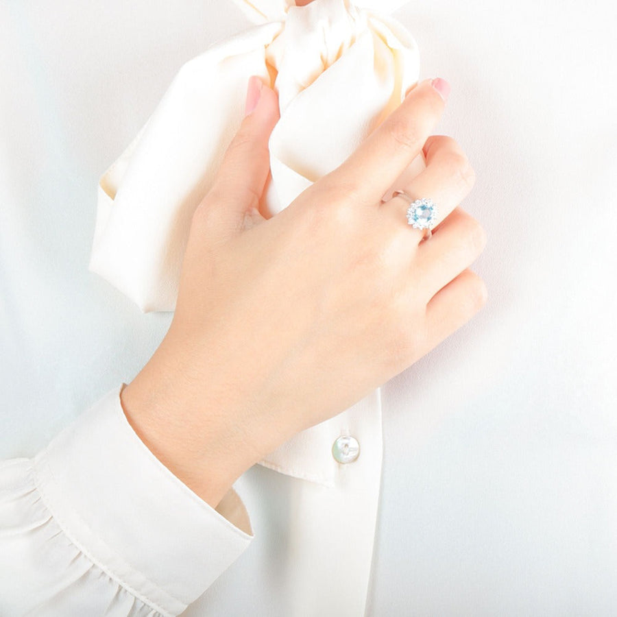 Woman Princess Silver 925 Ring