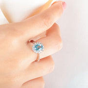 Woman Princess Silver 925 Ring