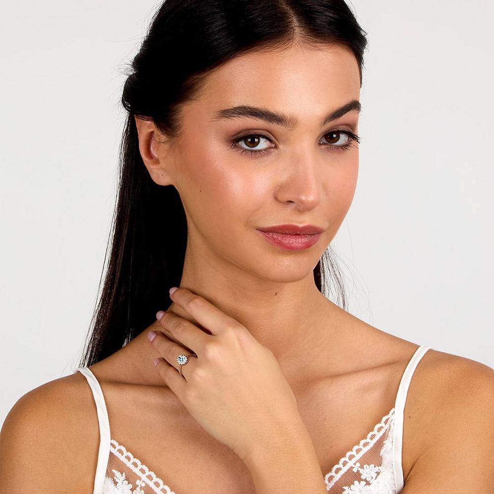 Woman Princess Silver 925 Ring