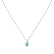 Woman Princess Silver 925 Necklace