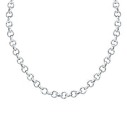 Unisex Intreccio Bold Silver 925 Chain