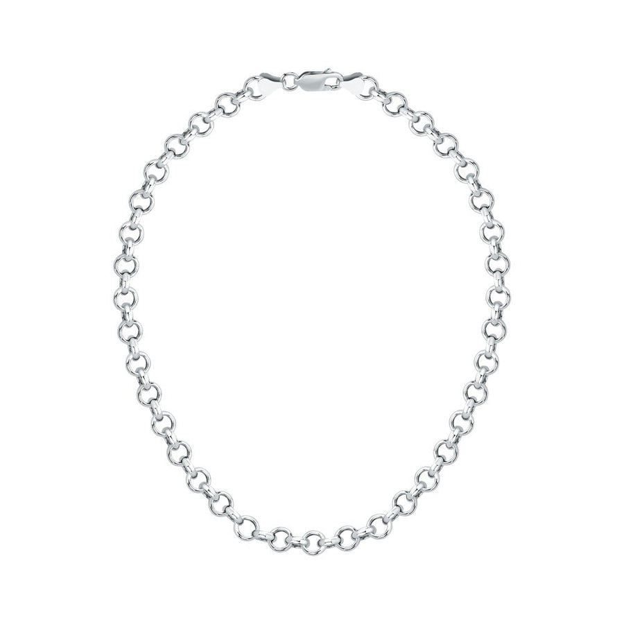 Unisex Intreccio Bold Silver 925 Chain