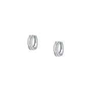 Woman Oxyde Silver 925 Earrings