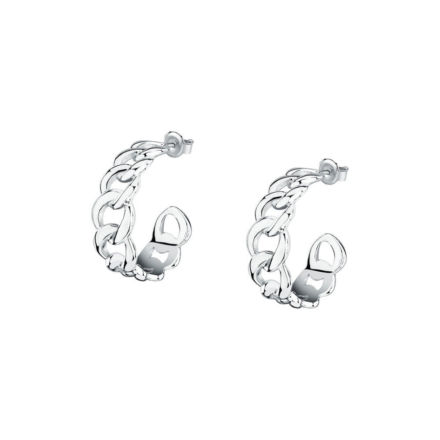 Woman Intreccio Bold Silver 925 Earrings