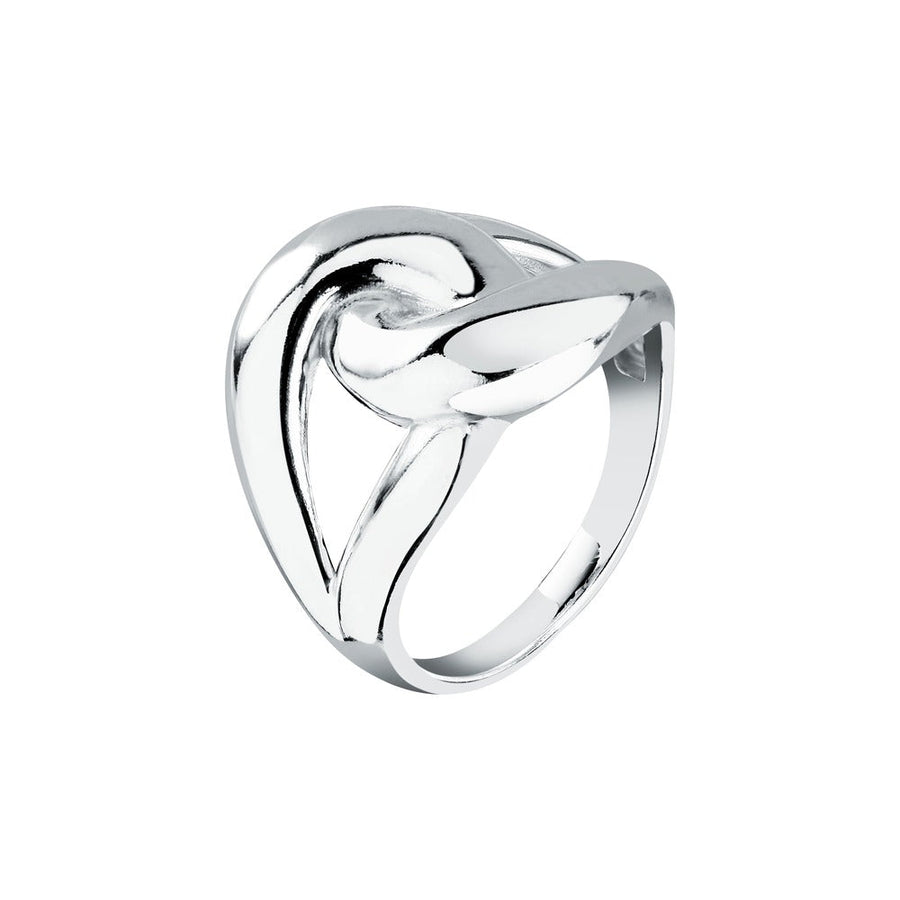 Woman Intreccio Bold Silver 925 Ring