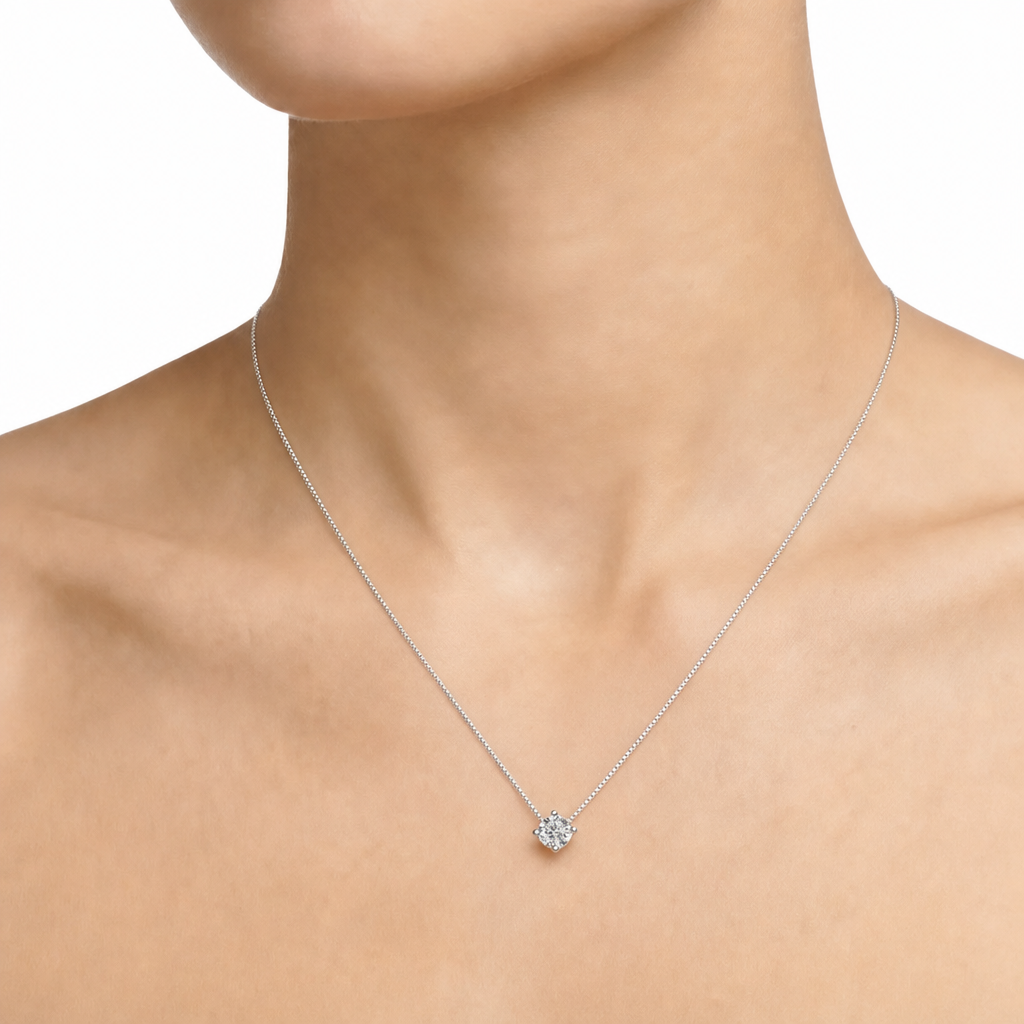 Woman B-Classic Silver 925 Necklace