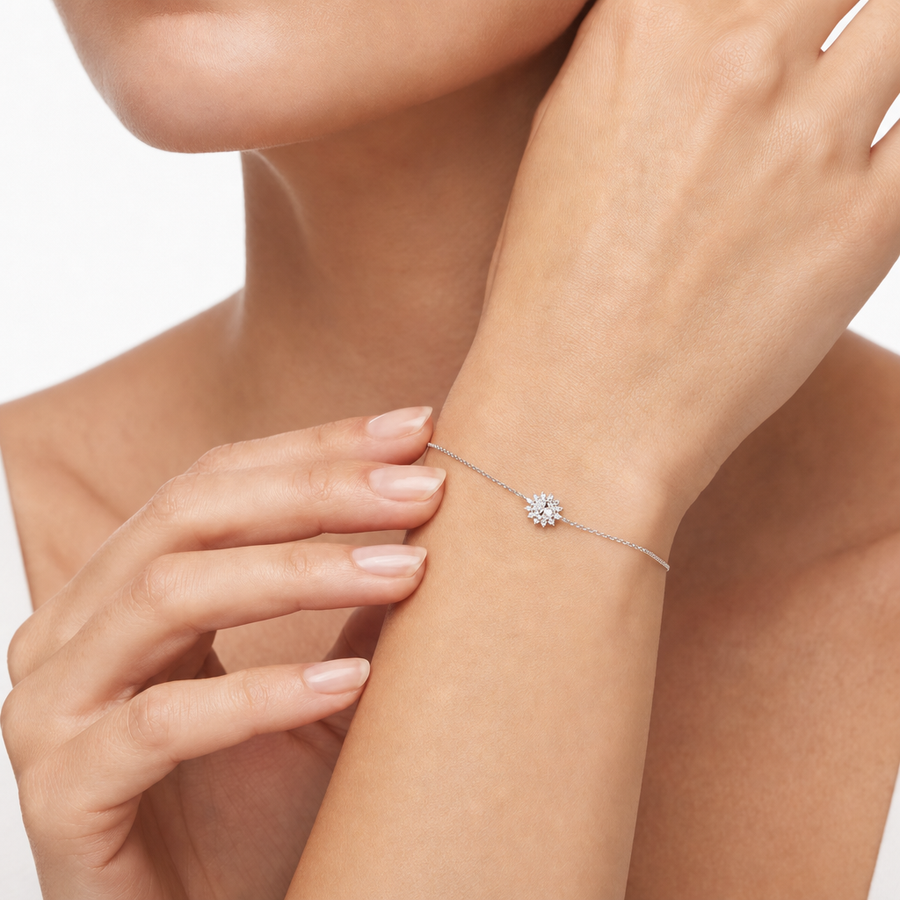 Woman Princess Silver 925 Bracelet