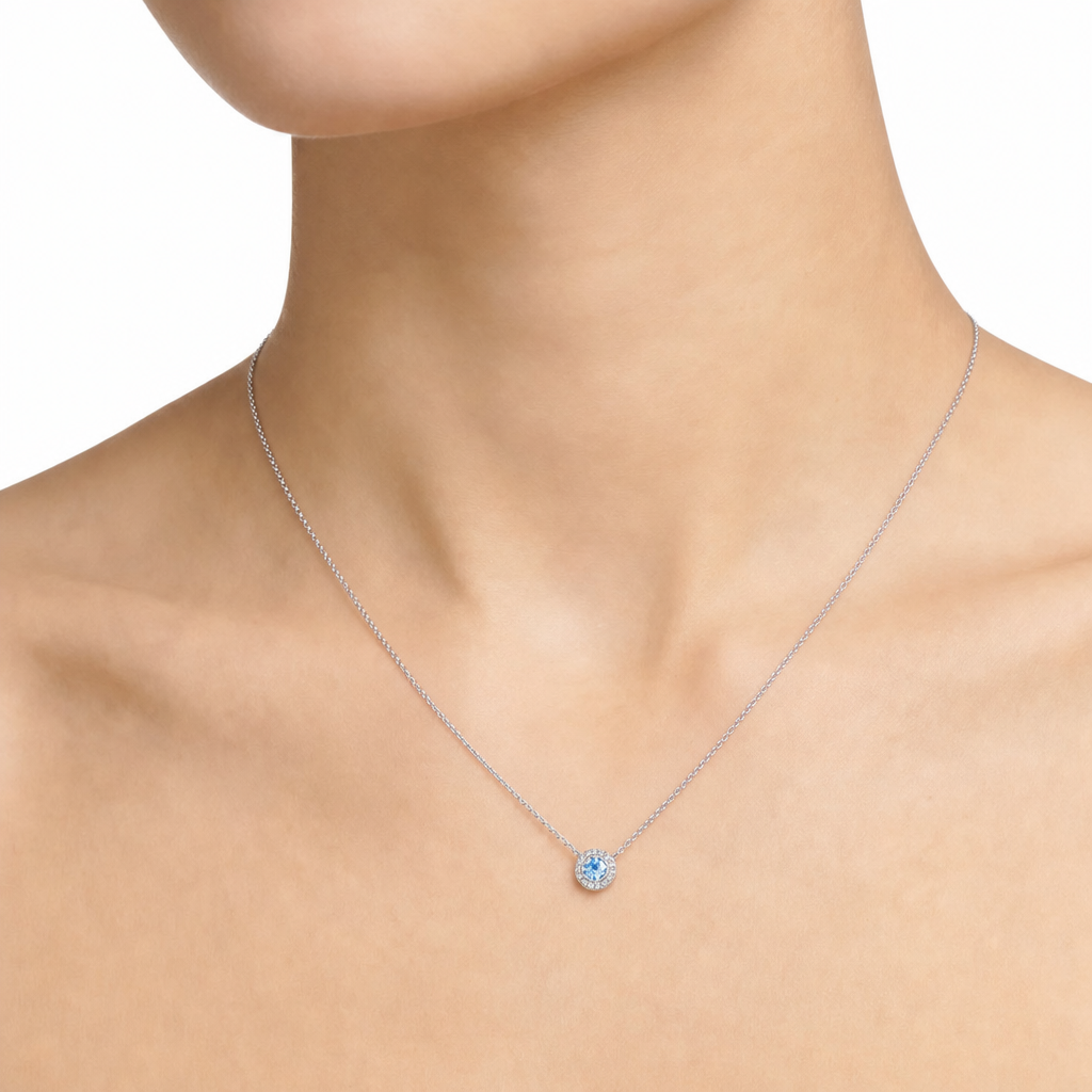 Woman Princess Silver 925 Necklace