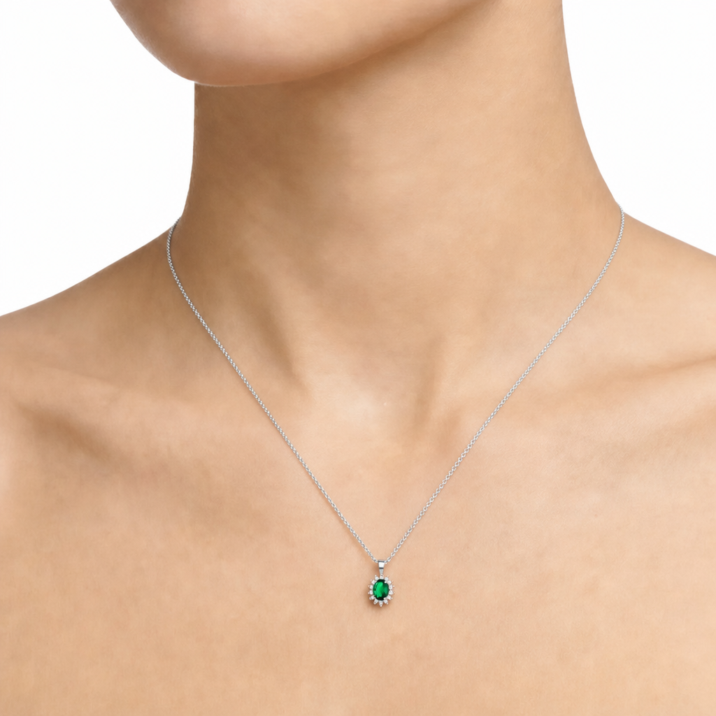 Woman Princess Silver 925 Necklace
