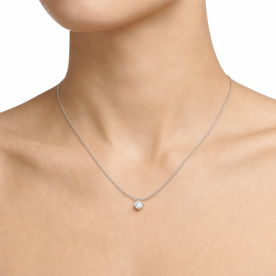 Woman Aurora Silver 925 Necklace