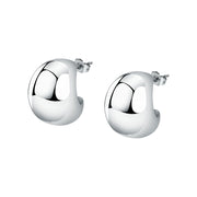 Woman Bold Trendy Steel Earrings