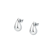 Woman Bold Trendy Steel Earrings