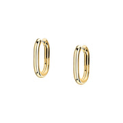 Woman Bold Trendy Steel Earrings