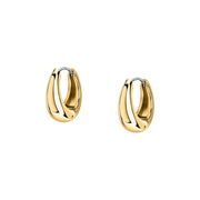 Woman Bold Trendy Steel Earrings