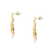 Woman Bold Trendy Steel Earrings