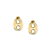 Woman Bold Trendy Steel Earrings