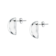 Woman Bold Trendy Steel Earrings