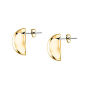 Woman Bold Trendy Steel Earrings