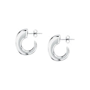Woman Bold Trendy Steel Earrings