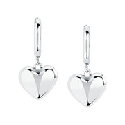 Woman Bold Trendy Steel Earrings