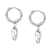 Woman Bold Trendy Steel Earrings