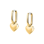 Woman Bold Trendy Steel Earrings