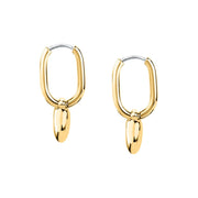 Woman Bold Trendy Steel Earrings