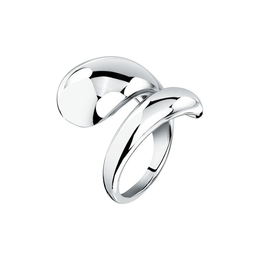 Woman Bold Trendy Steel Ring
