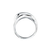Woman Bold Trendy Steel Ring