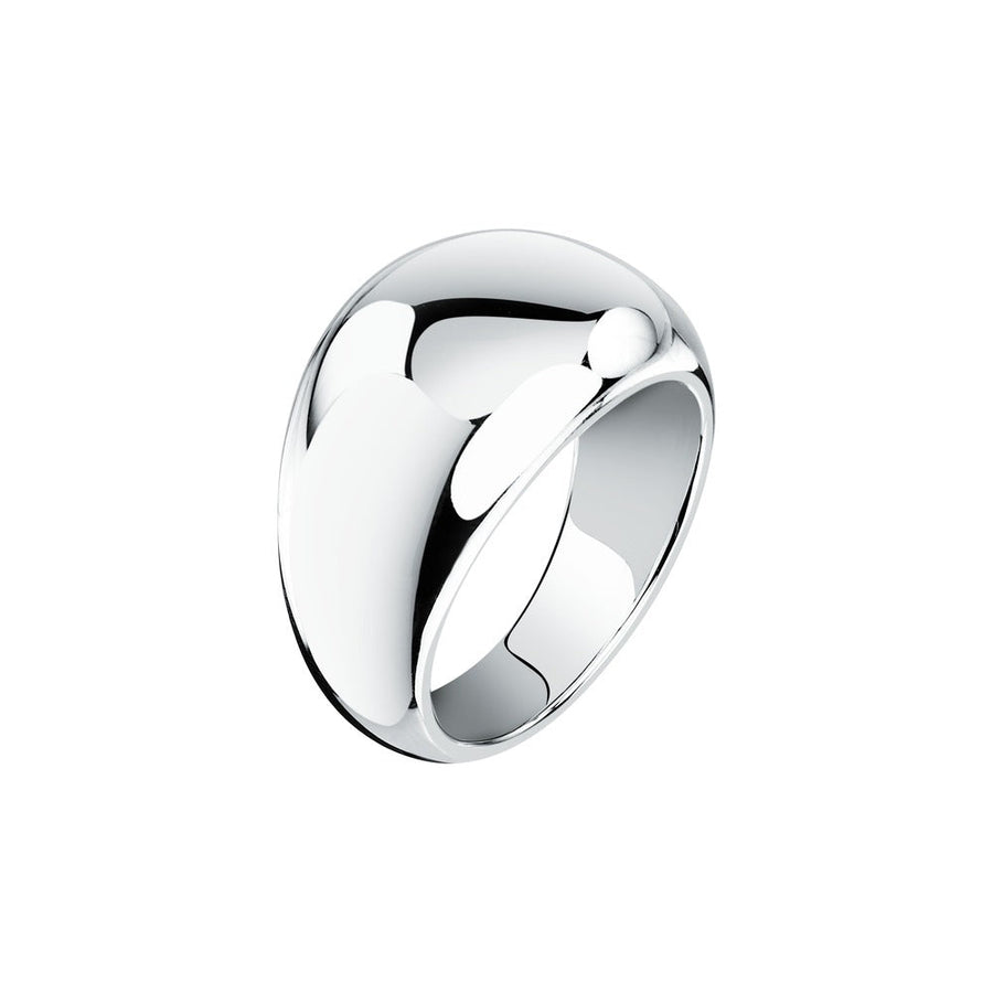 Woman Bold Trendy Steel Ring