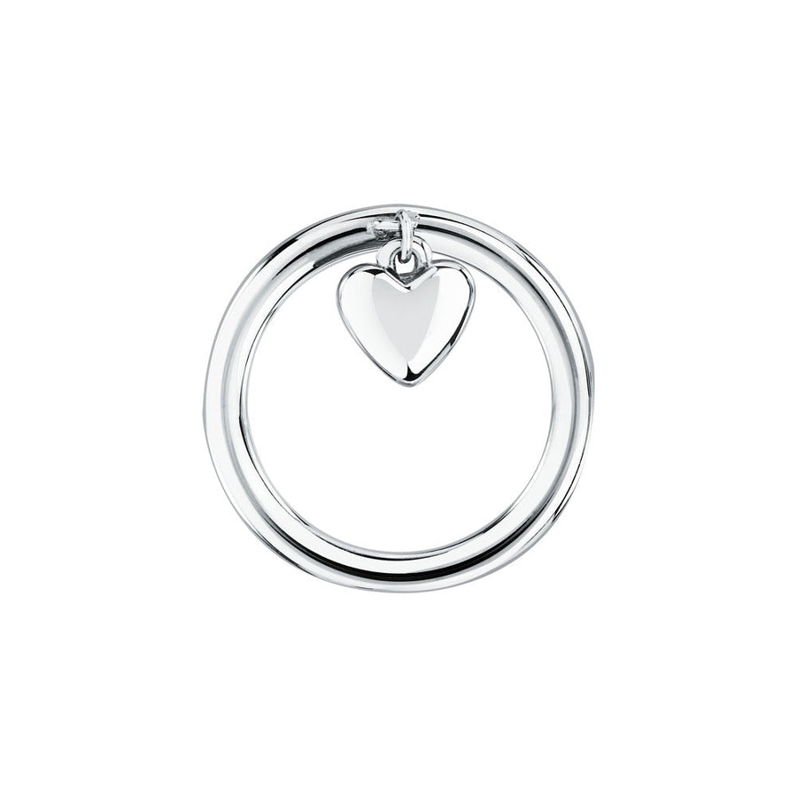 Woman Bold Trendy Steel Ring