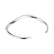 Woman Bold Trendy Steel Bangle