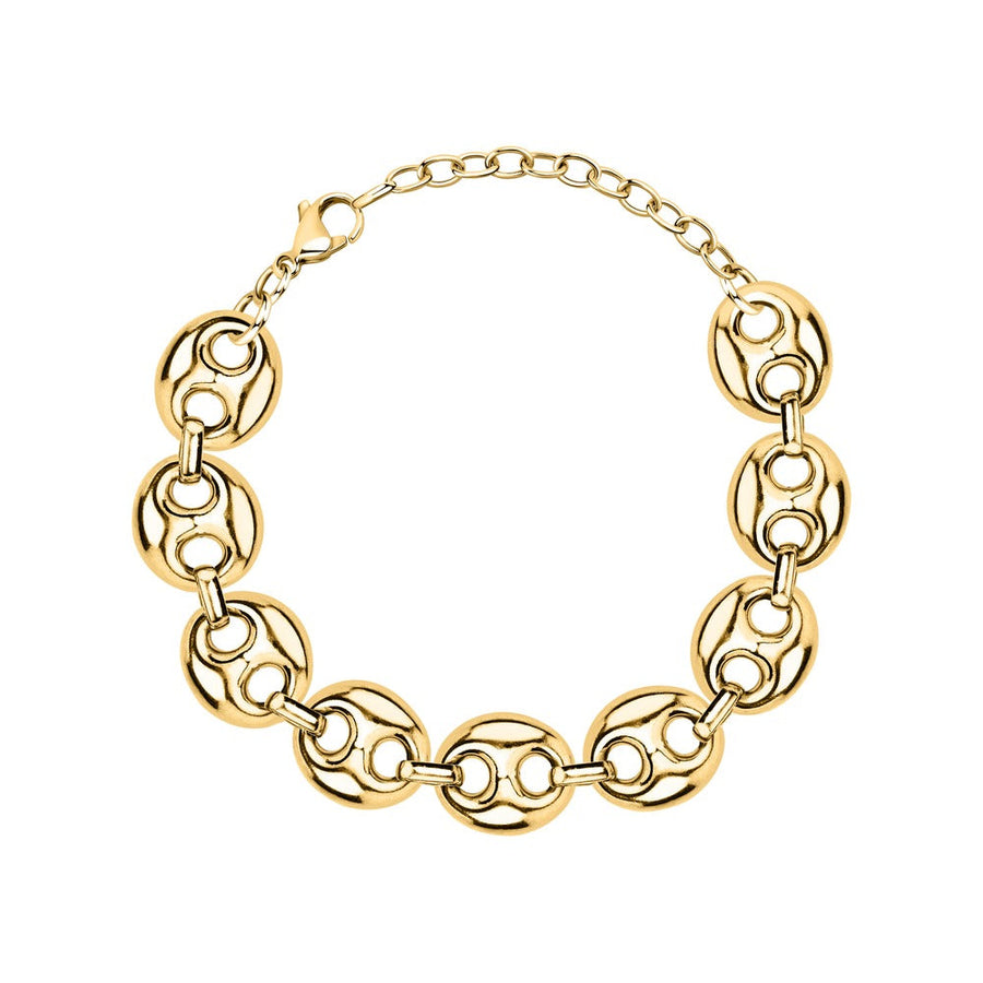 Woman Bold Trendy Steel Bracelet