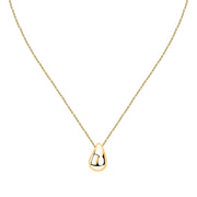 Woman Bold Trendy Steel Necklace