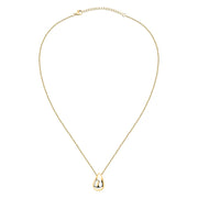 Woman Bold Trendy Steel Necklace