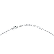 Woman Bold Trendy Heart Steel Necklace