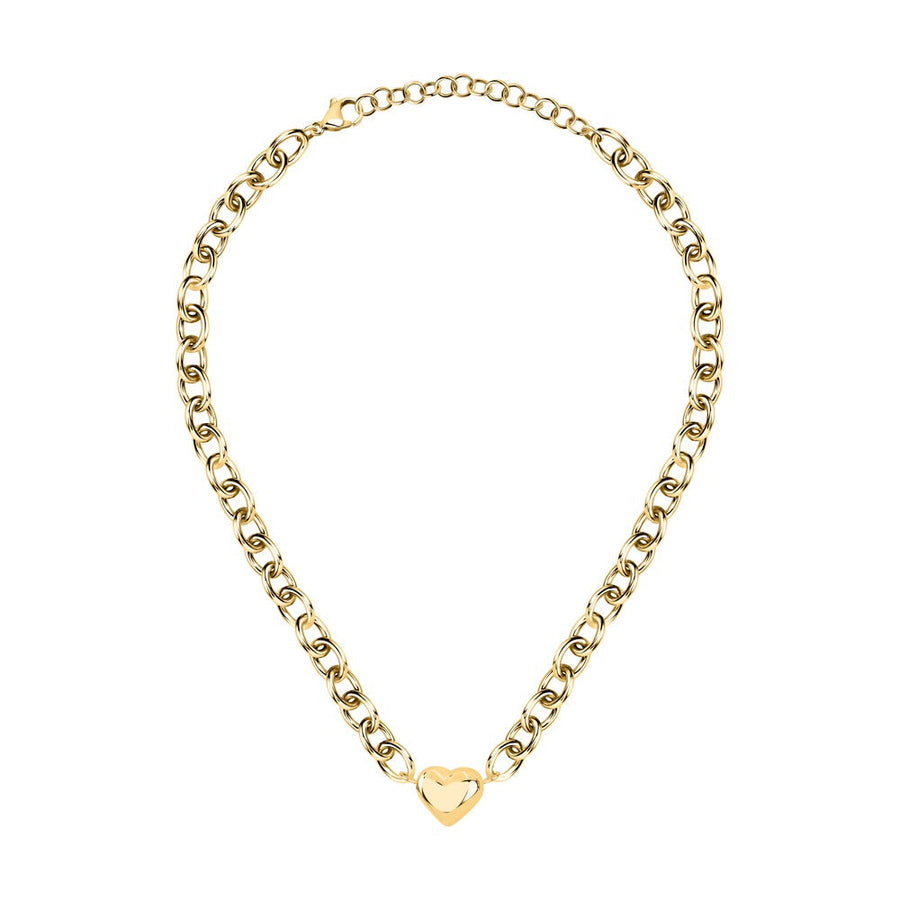 Woman Bold Trendy Steel Necklace