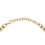 Woman Bold Trendy Steel Necklace