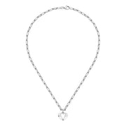 Woman Bold Trendy Steel Necklace