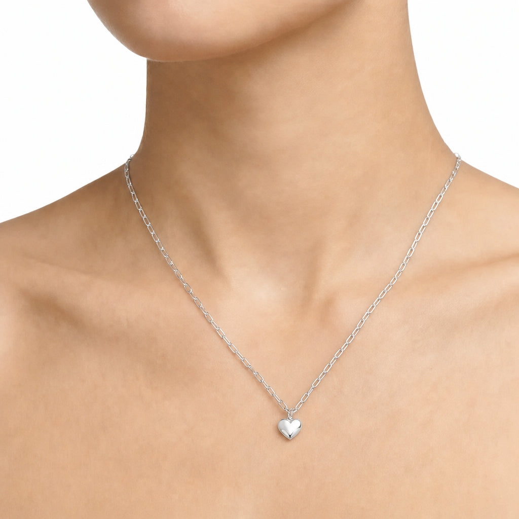 Woman Bold Trendy Steel Necklace