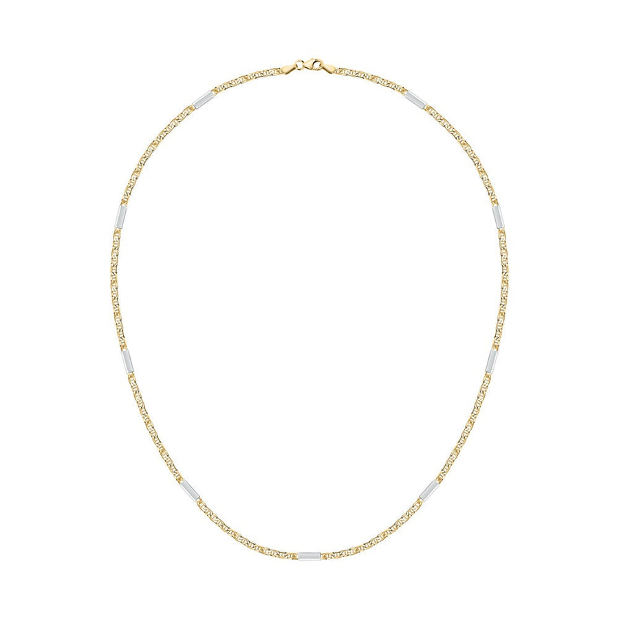 Man Fancy Traversino Gold Man 18K Chain