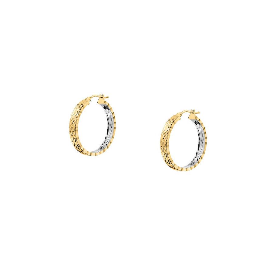 Woman Creole Gold Anniversary 18K Earrings