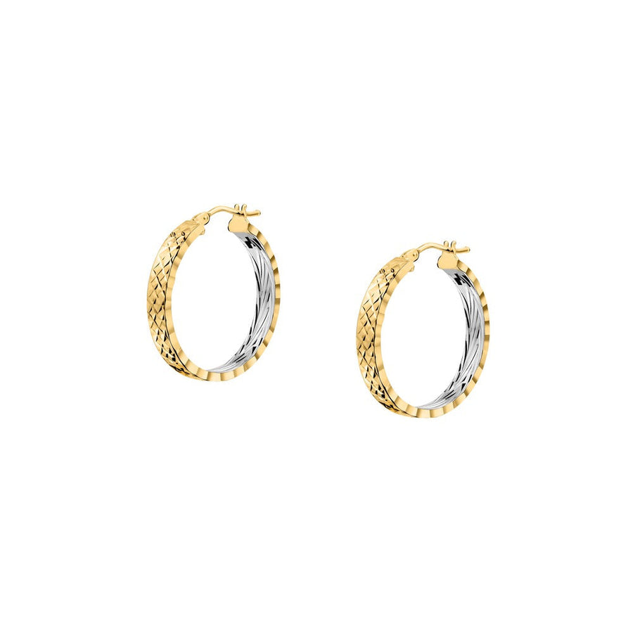 Woman Creole Gold Anniversary 18K Earrings