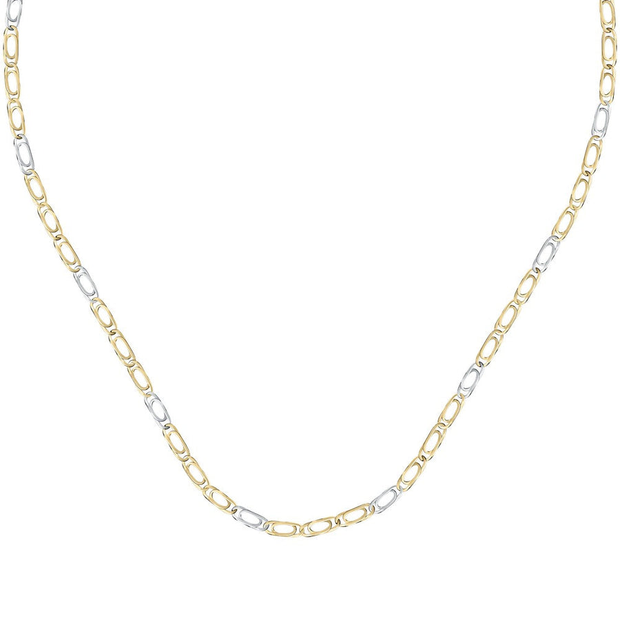 Man Incavallata Gold Man 18K Chain