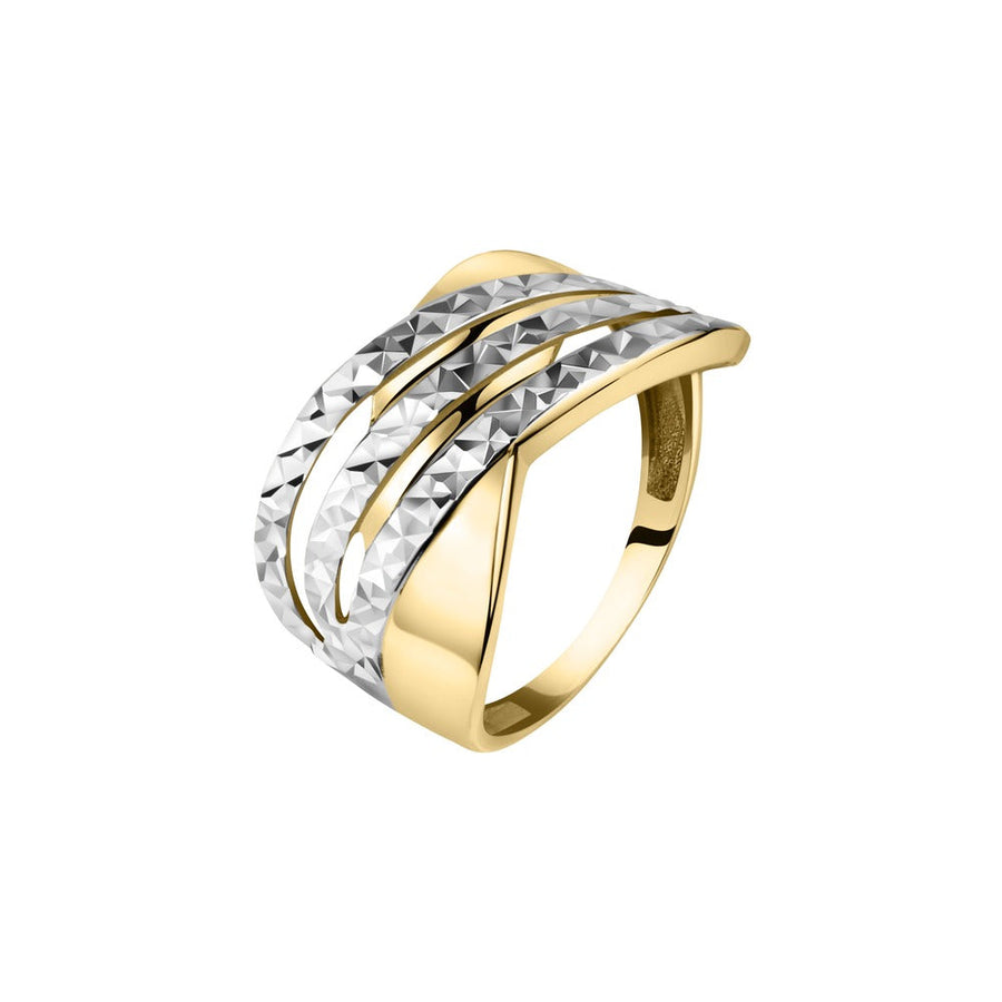 Woman Intreccio Gold 18K Ring